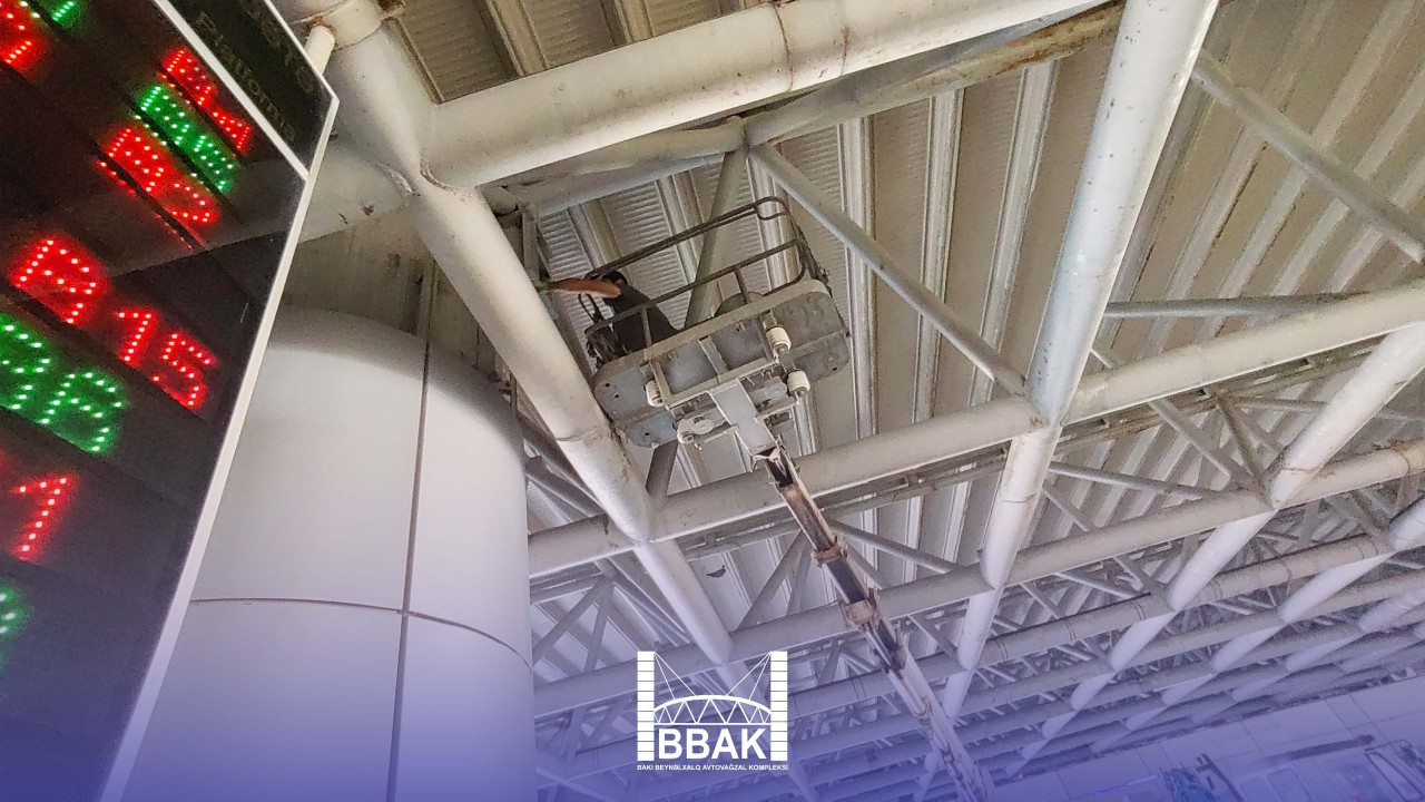 BBAK-da təmizlik və təmir-bərpa işləri davam etdirilir - FOTOLAR (VİDEO)